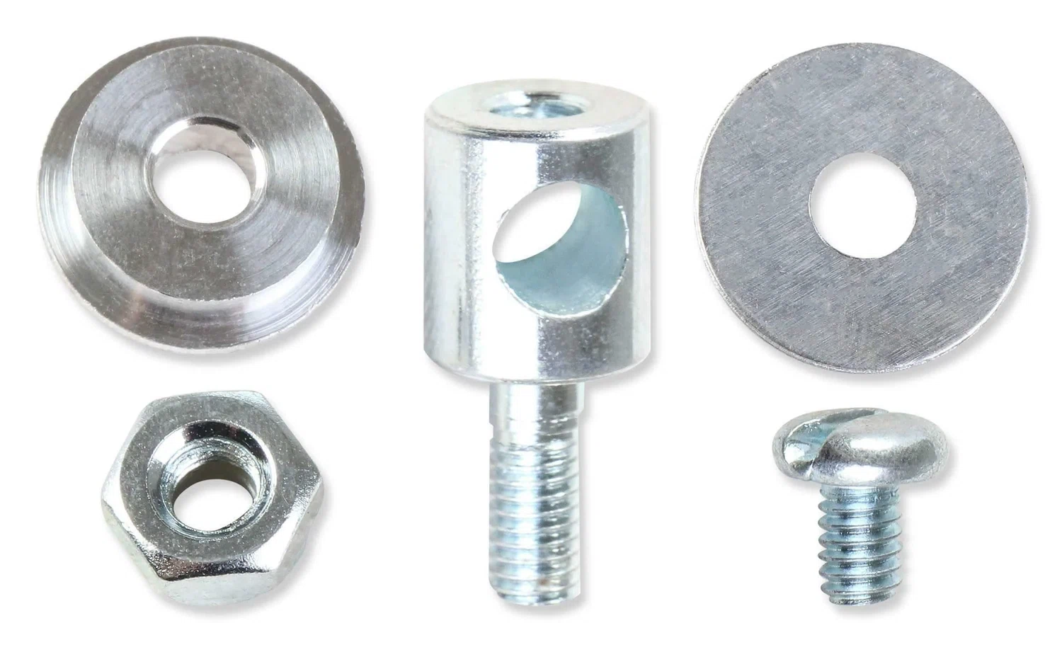 Mr. Gasket Carburetor Linkage Bushing Pivot - Aluminum_Steel - 1512
